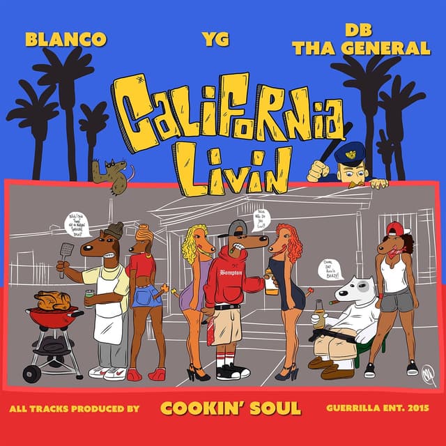 Album cover art for California Livin’