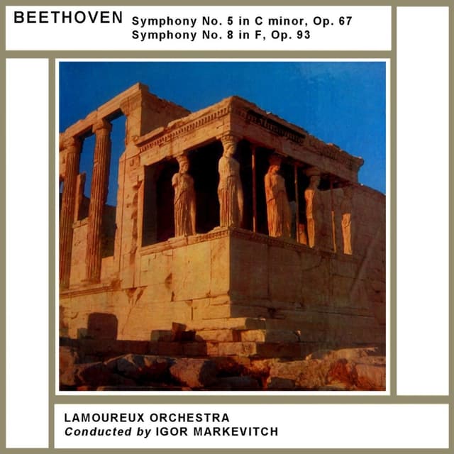 Album cover art for Beethoven: Symphonie Nos. 5 & 8