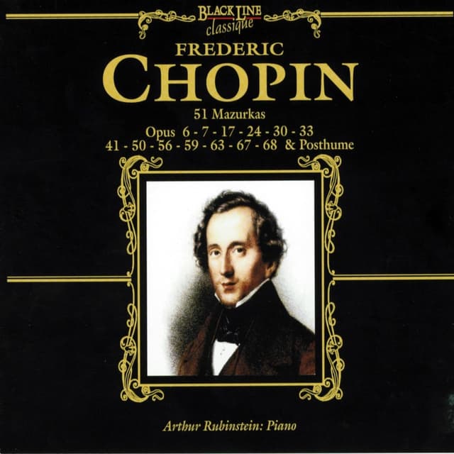 Album cover art for Frederic Chopin : 51 Mazukas