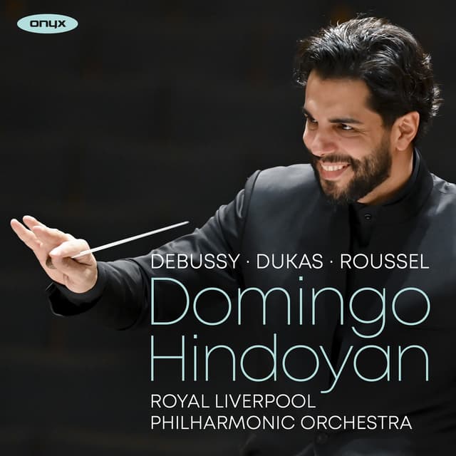Album cover art for Domingo Hindoyan conducts the Royal Liverpool Philharmonic Orchestra