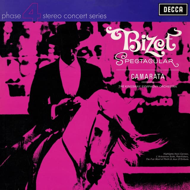Album cover art for Bizet Spectacular