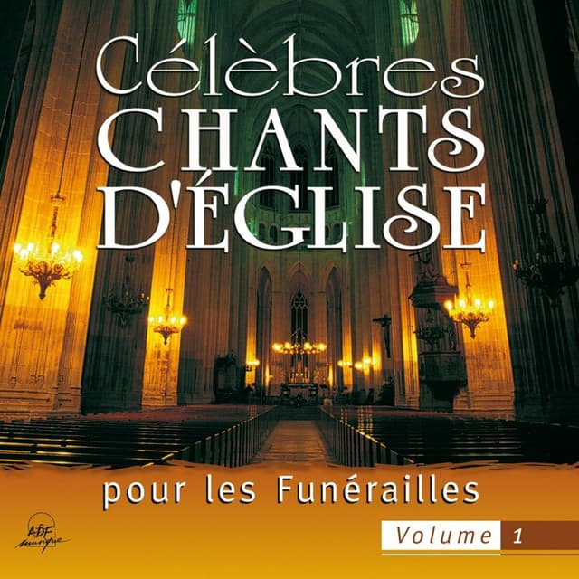 Album cover art for Célèbres chants d'église pour les funérailles