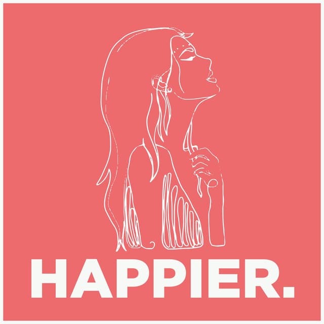 Album cover art for Happier.