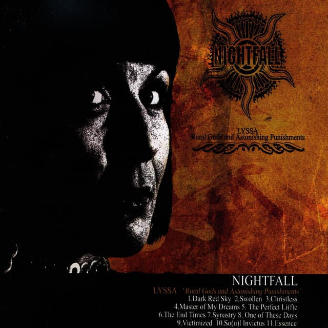 Album cover art for Lyssa - Rural Gods and Astonishing Punishments