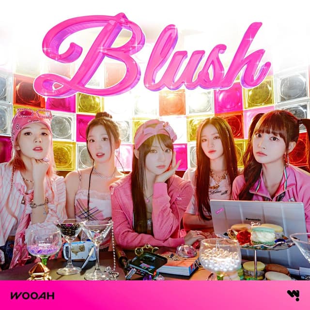 Album cover art for BLUSH