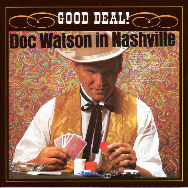 Album cover art for Good Deal! Doc Watson in Nashville