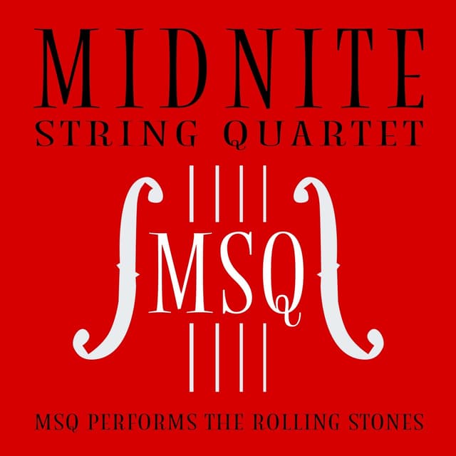 Album cover art for MSQ Performs The Rolling Stones