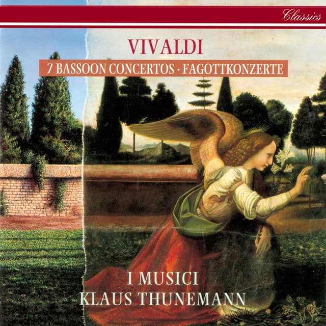 Album cover art for Vivaldi: 7 Bassoon Concertos