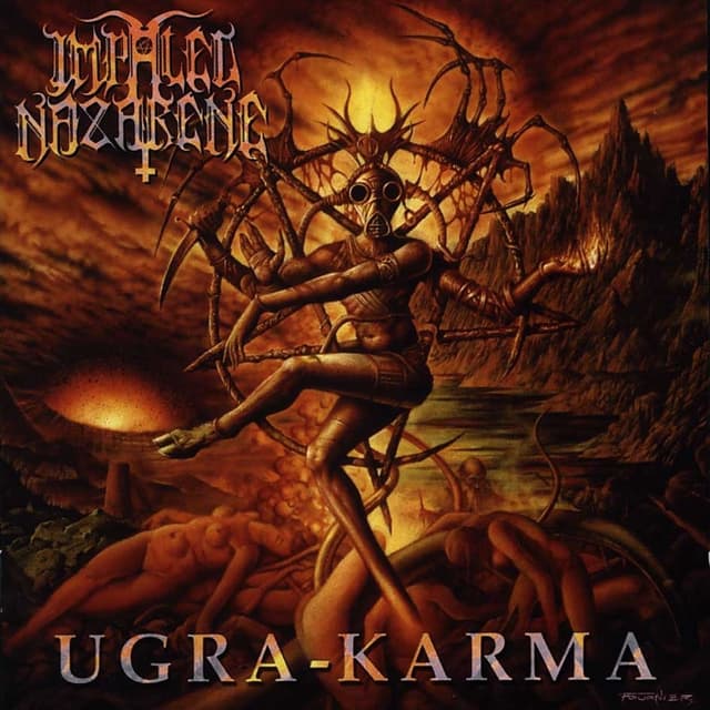 Album cover art for Ugra-Karma