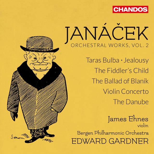 Album cover art for Janáček: Orchestral Works, Vol. 2