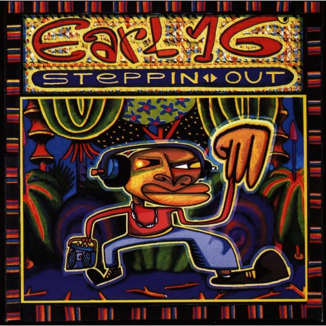 Album cover art for Steppin' Out