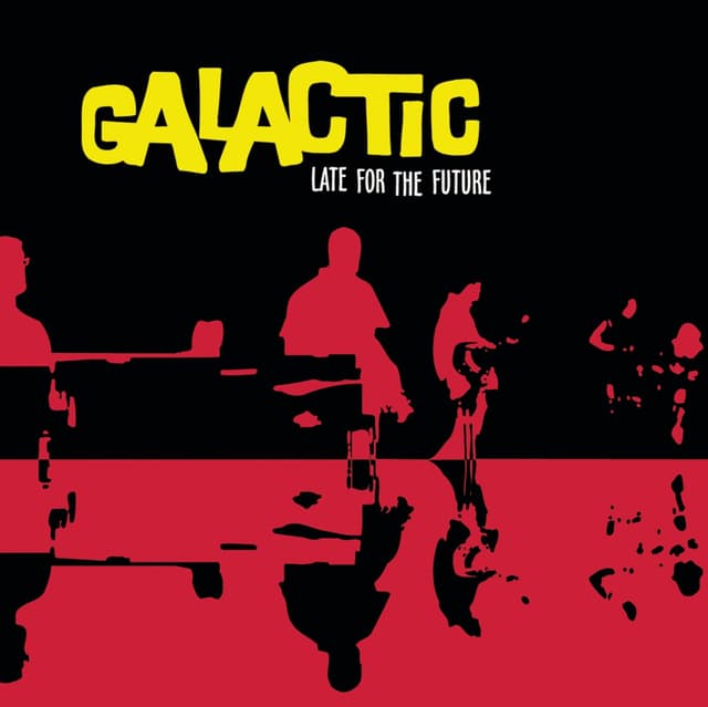 Album cover art for Late for the Future