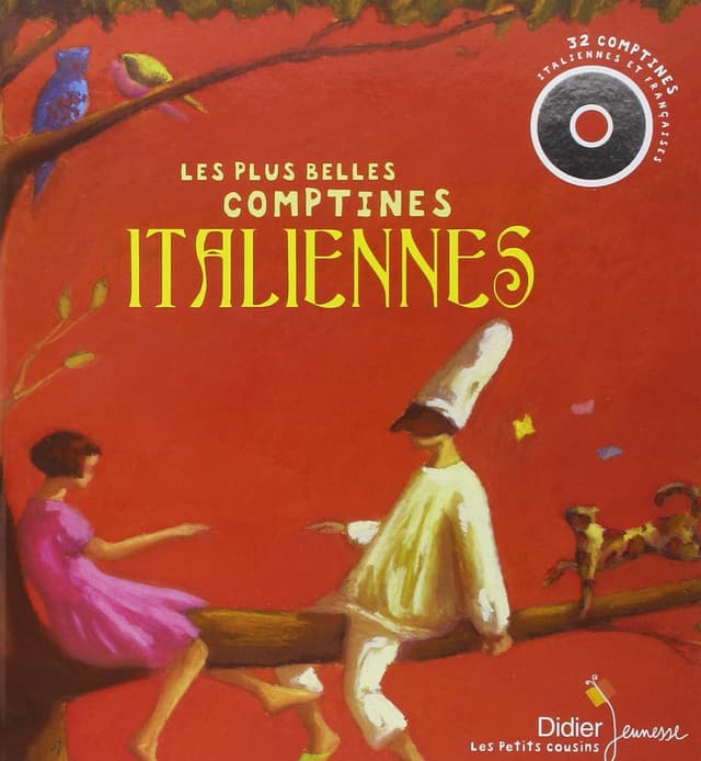 Album cover art for Les plus belles comptines italiennes
