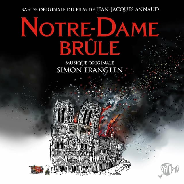 Album cover art for Notre-Dame Brûle