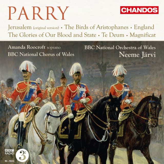 Album cover art for Parry: Works for Chorus and Orchestra