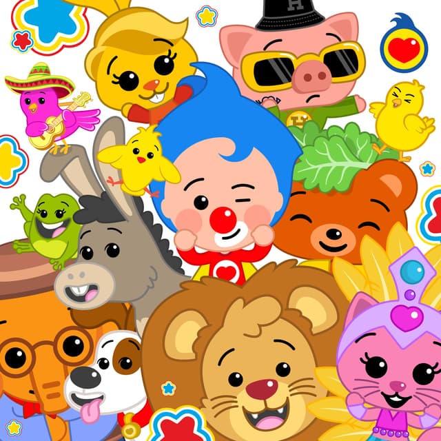 Album cover art for Las Canciones de Plim Plim Vol. 4