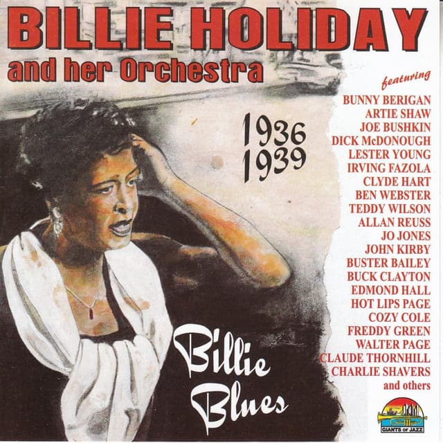 Album cover art for 1936-1939 Billie Blues