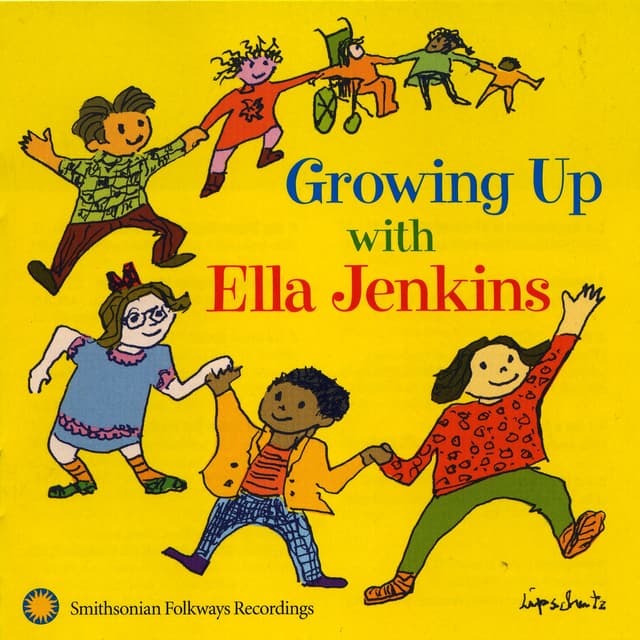Album cover art for Growing Up With Ella Jenkins: Rhythms, Songs, And Rhymes