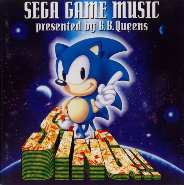 Album cover art for SING!! SEGA GAME MUSIC presented by B.B. Queens