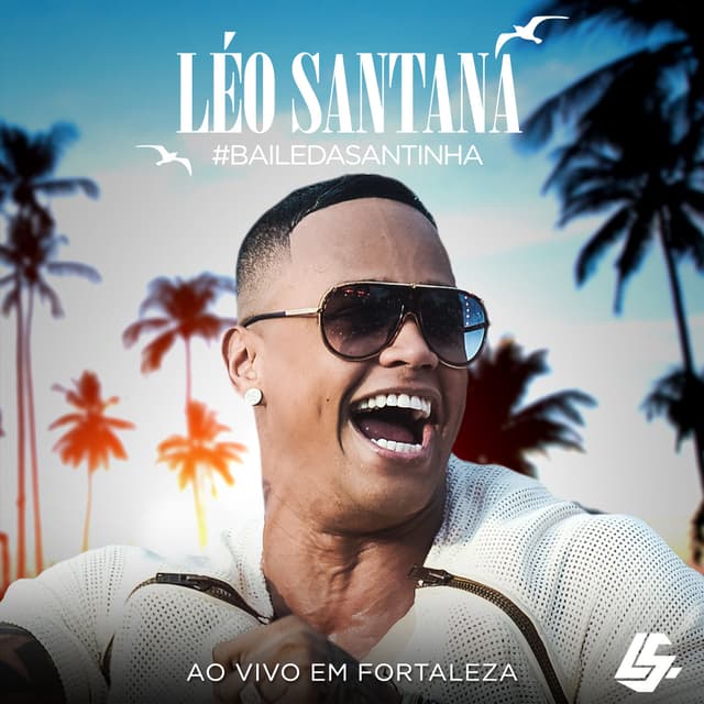 Album cover art for #Bailedasantinha : Ao Vivo em Fortaleza