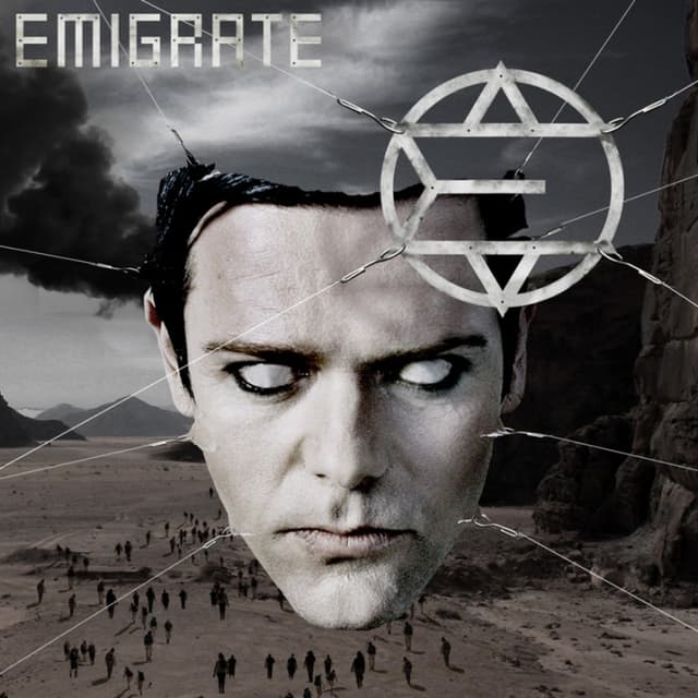 Album cover art for Emigrate