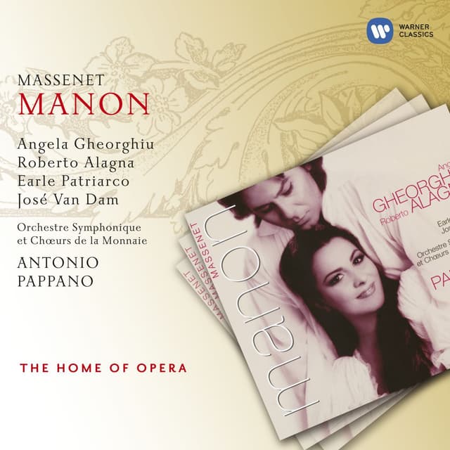 Album cover art for Massenet : Manon