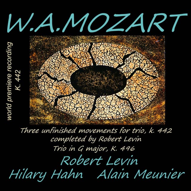Album cover art for Mozart: Trio K. 496 & Trio K. 442