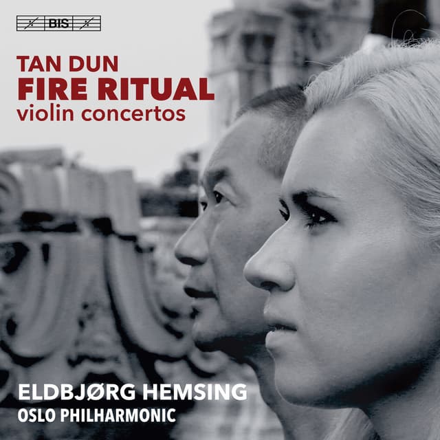 Album cover art for Tan Dun: Fire Ritual