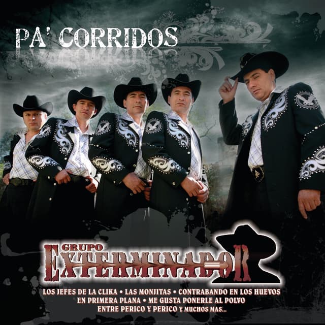 Album cover art for Pa' Corridos... Exterminador