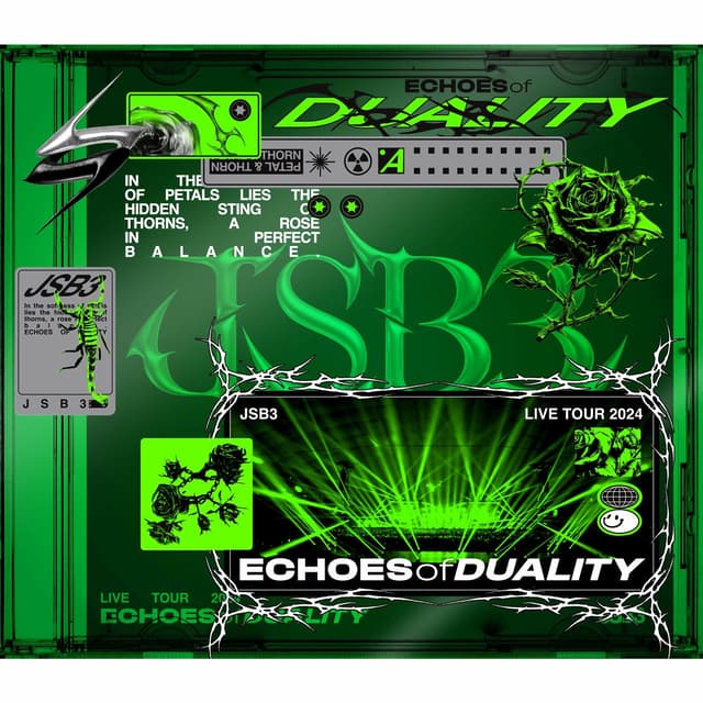 Album cover art for 三代目 J SOUL BROTHERS LIVE TOUR 2024 "ECHOES OF DUALITY" (LIVE)