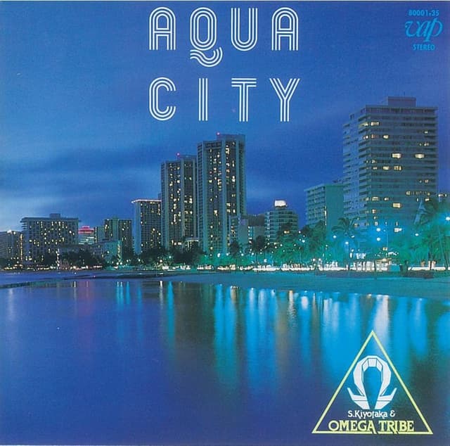 Album cover art for AQUA CITY