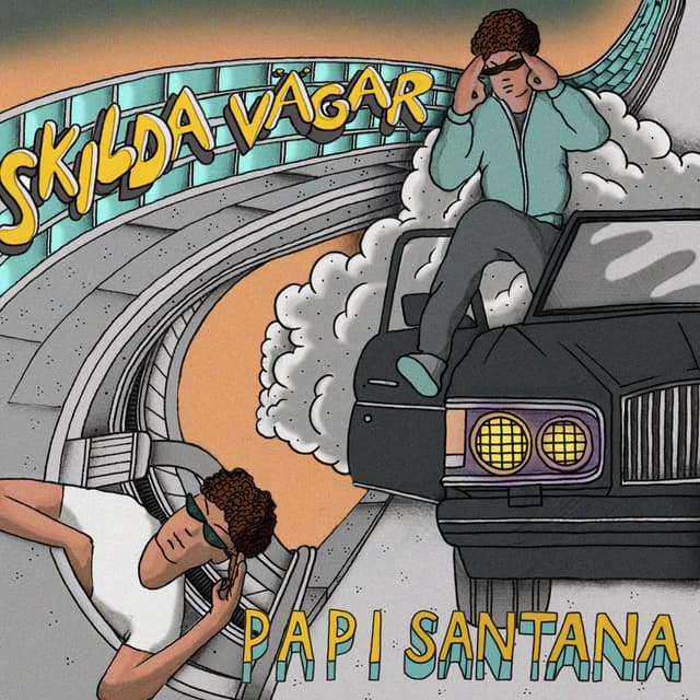 Album cover art for Skilda Vägar