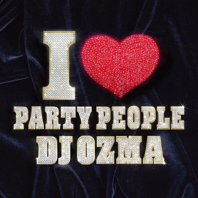 Album cover art for I ♥ PARTY PEOPLE