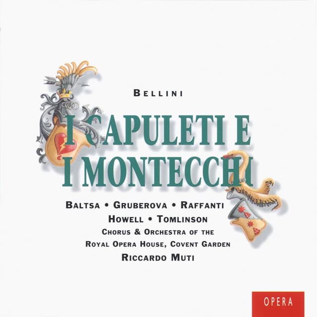 Album cover art for Bellini: I Capuleti e I Montecchi