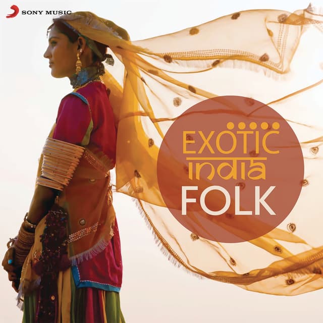 Album cover art for Exotic India: Folk