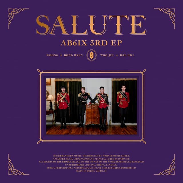Album cover art for Salute