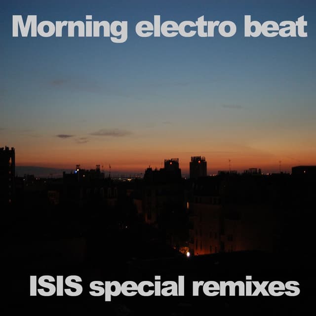 Album cover art for Morning Electro Beat