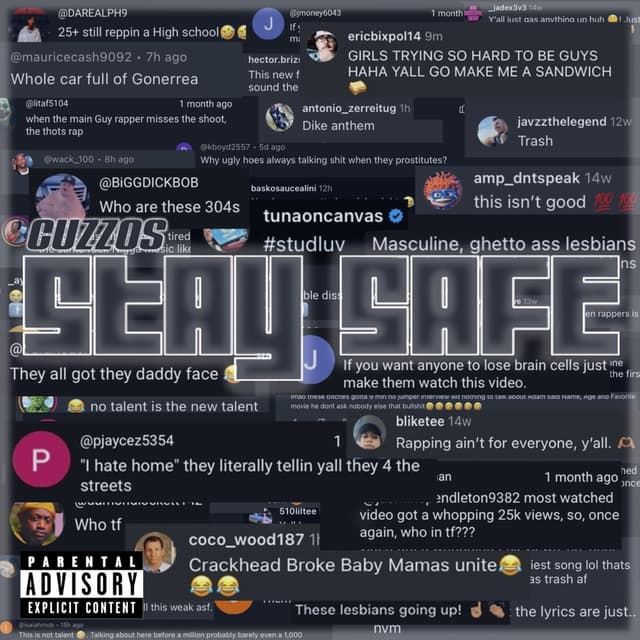 Album cover art for STAY SAFE