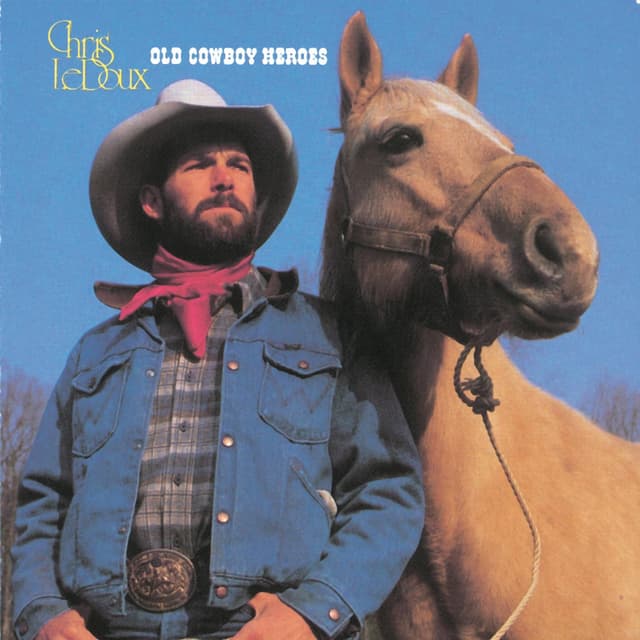 Album cover art for Old Cowboy Heroes