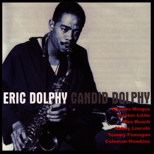 Album cover art for Candid Dolphy