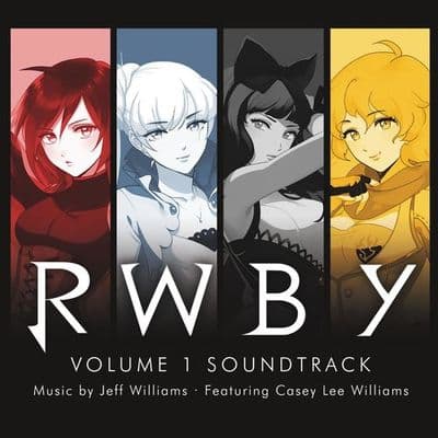 Album cover art for RWBY, Vol. 1 (Music from the Rooster Teeth Series) [Série TV]