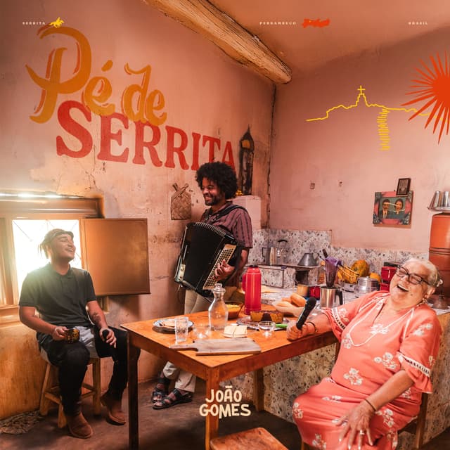Album cover art for Pé de Serrita