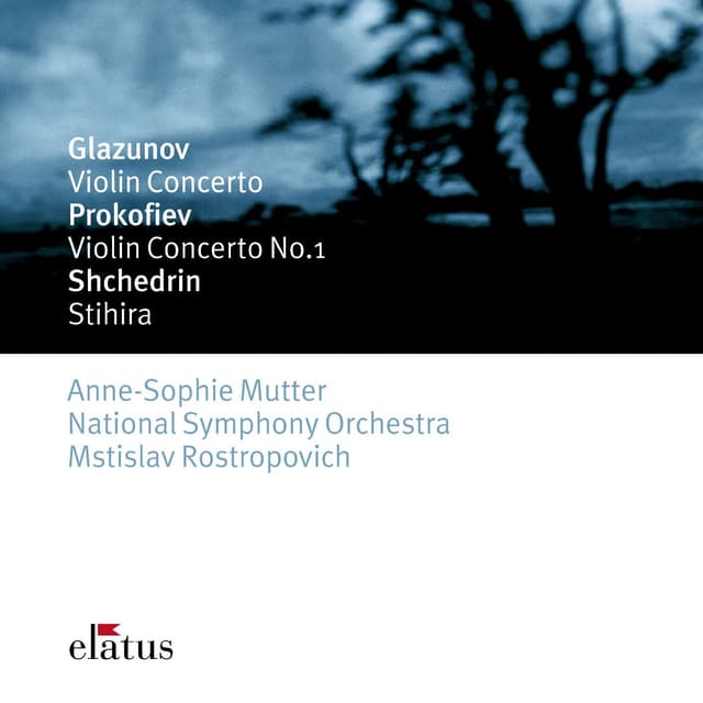 Album cover art for Glazounov, Prokofiev : Concertos Pour Violon
