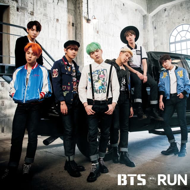 Album cover art for Run