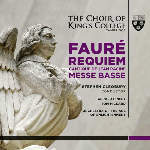 Album cover art for Fauré: Requiem - Cantique de Jean Racine - Messe Basse