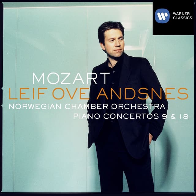 Album cover art for Mozart: Piano Concerto Nos. 9 & 18