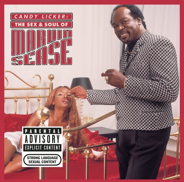 Album cover art for Candy Licker: The Sex & Soul Of Marvin Sease