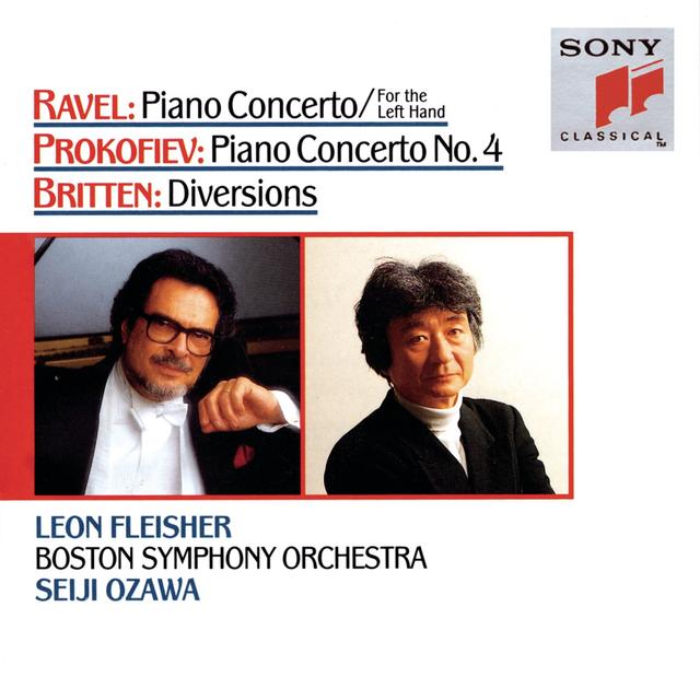 Album cover art for Piano Concertos for the Left Hand