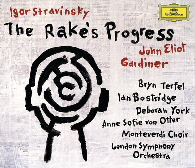 Album cover art for Stravinsky: The Rake's Progress