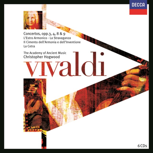 Album cover art for Vivaldi : Concerti Opp.3,4,8 & 9